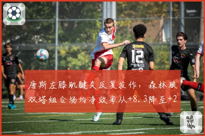 唐斯左膝肌腱炎反复发作，森林狼双塔组合场均净效率从+8.3降至+2.1