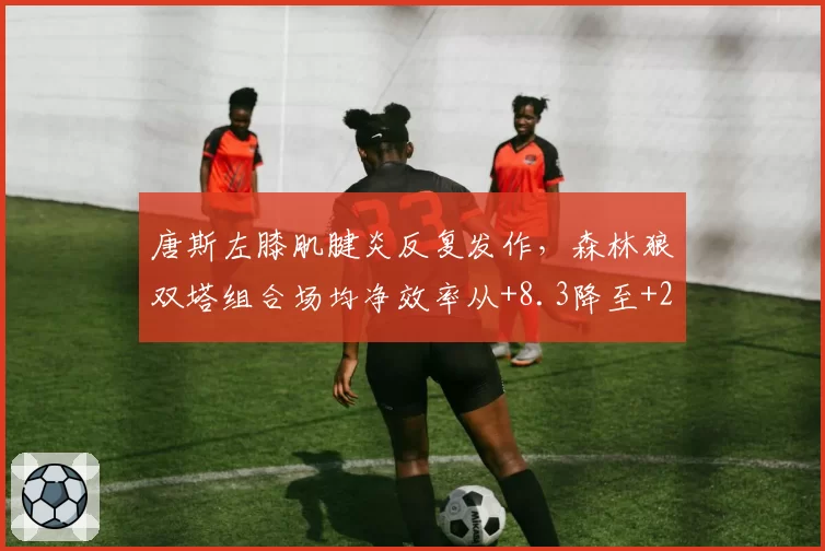 唐斯左膝肌腱炎反复发作，森林狼双塔组合场均净效率从+8.3降至+2.1